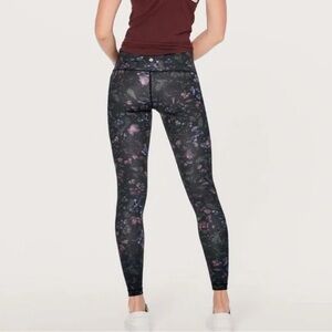 Lululemon Wunder Under Low-Rise Tight Full-On Luxstream 28”Froz Flourish Wmn’s 6